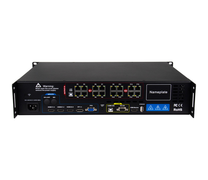 【S Series】Dual-Core Image Resizer 2 In 1 S70 LED Video Processor